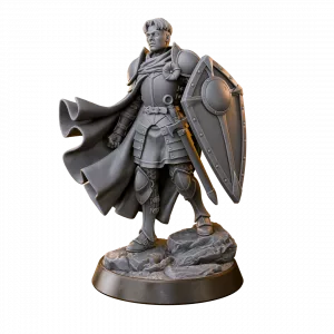 Sir Tristan Greymoor - Male Human Fighter