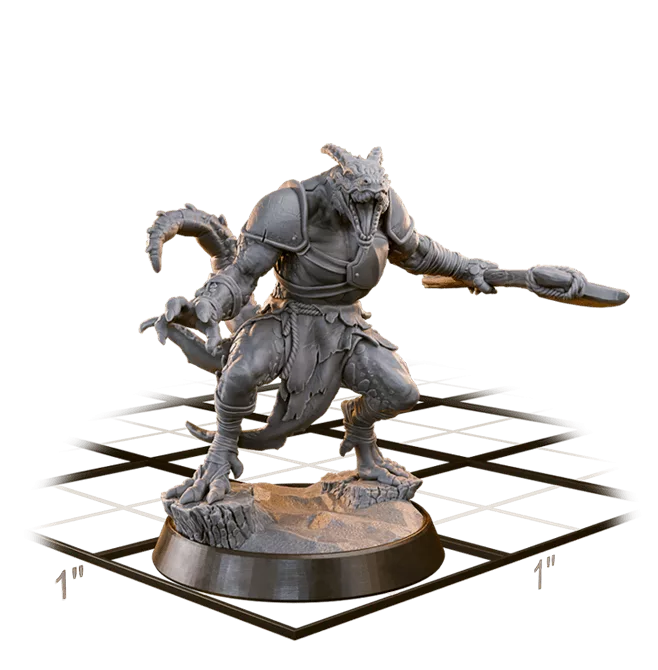 Kobold Axe Warrior - Dreadscale Clan - Image 2