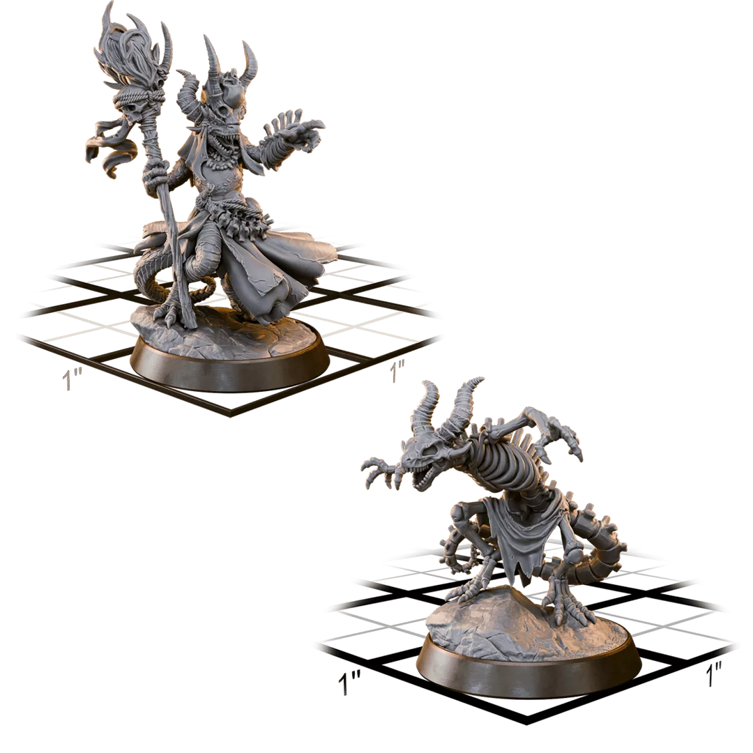 Zirix the Soul-Splicer & The Bone-Bound - Kobold Necromancer & Skeleton Summon - Image 2