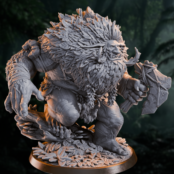 Grakul Leaf-Mane - Forest Troll