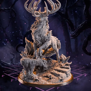 Sylas, the Antlered Fox - Fey Spirit