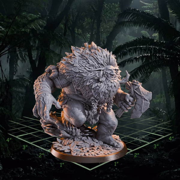 Grakul Leaf-Mane - Forest Troll