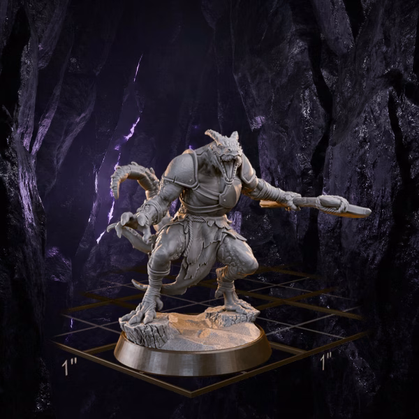 Kobold Axe Warrior - Dreadscale Clan