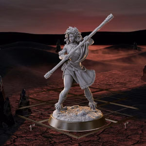 Linette Facepalm - Female Human Monk