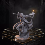 Caspian "The Smirking Shadow" Vane - Male Dhampir Rogue