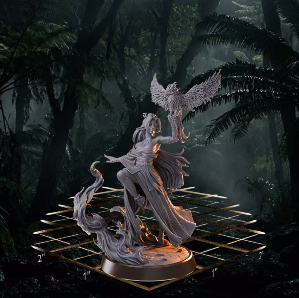 Kinnia Embersong – Firbolg Circle of Wildfire Druid