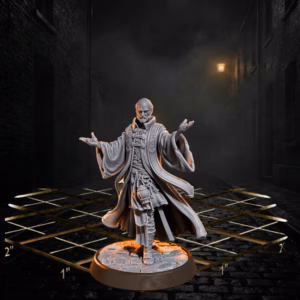 Abbot Malachi, Keeper of the Archive - Human Cleric