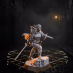 Elara, the Street Duelist - Human Fighter