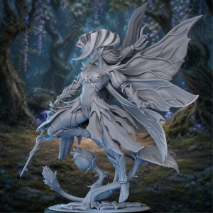 Dame Sylras the Thorn-Sentinel — Knight of Petals