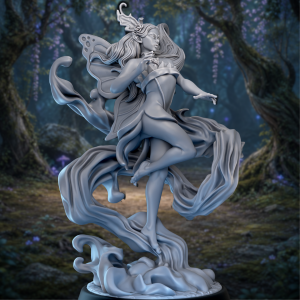 Vespera the Veiled Husk – Shadow Leaf Fairy