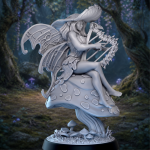 Lysandra, Glade Minstrel – The Sporeveil Musician