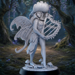 Elodine, Glade Minstrel – The Bone-Harp Chanter