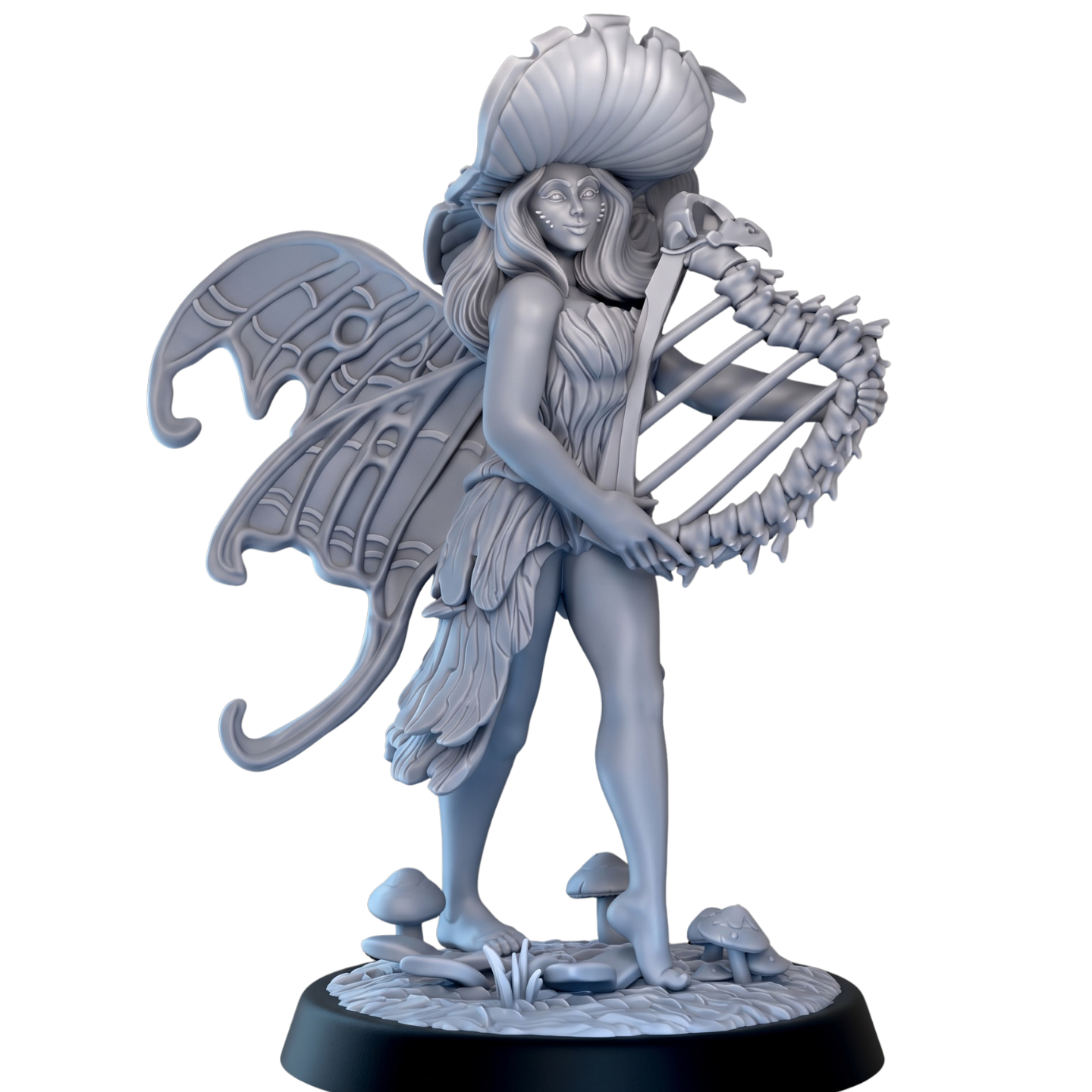 Elodine, Glade Minstrel – The Bone-Harp Chanter - Image 2