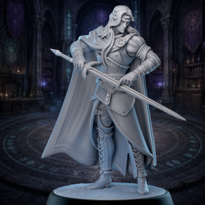 Theron, Blade of the Sanctum – The Spellguard Inquisitor