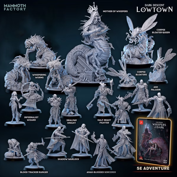 Dark Descent: The Lowtown Collection – Deluxe Artifact Set