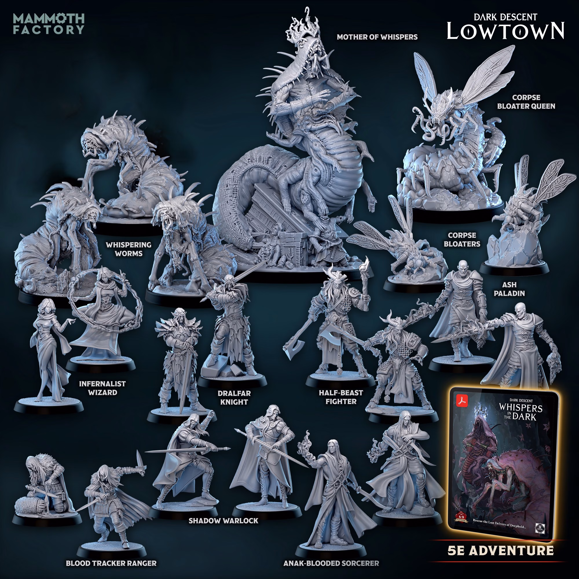 Dark Descent: The Lowtown Collection – Deluxe Artifact Set