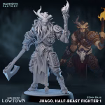 Jhago, Half-Beast Fighter – The Trench Vanguard