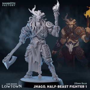 Jhago, Half-Beast Fighter – The Trench Vanguard