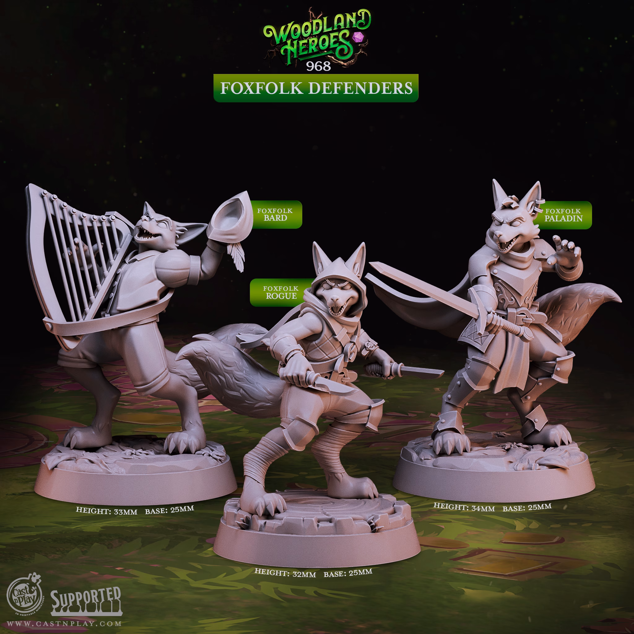 Reynard, Bramblewood Sentinel – The Sylvan Shadow - Image 3