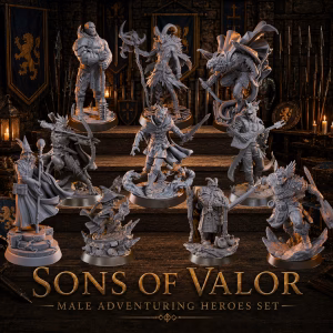Sons of Valor - Adventuring Heroes Set