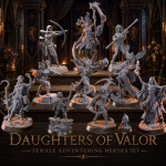 Daughters of Valor - Adventuring Heroes Set