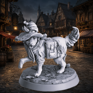 Barnaby the Wise, Arcane Hound – The Loyal Scholar