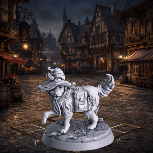 Barnaby the Wise, Arcane Hound – The Loyal Scholar