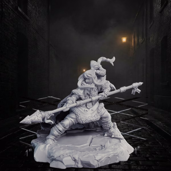 Kaelen the Frost-Bound, Tundra Scout – The Winter Spear