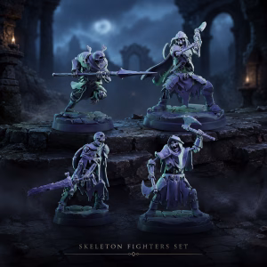 The Rattlebone Vanguard – Skeleton Fighters Set