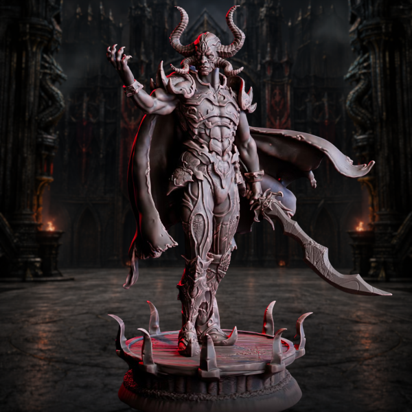 Lord Fengr, Ironsworn Ruler – The Obsidian Monarch
