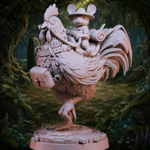 Bramble, Trailbound Courier – The Rooster Rider