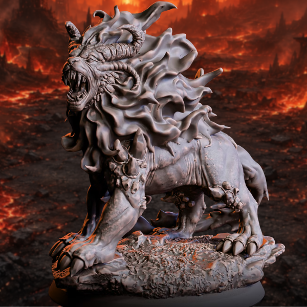Lion Effigy – The Ashborn Behemoth
