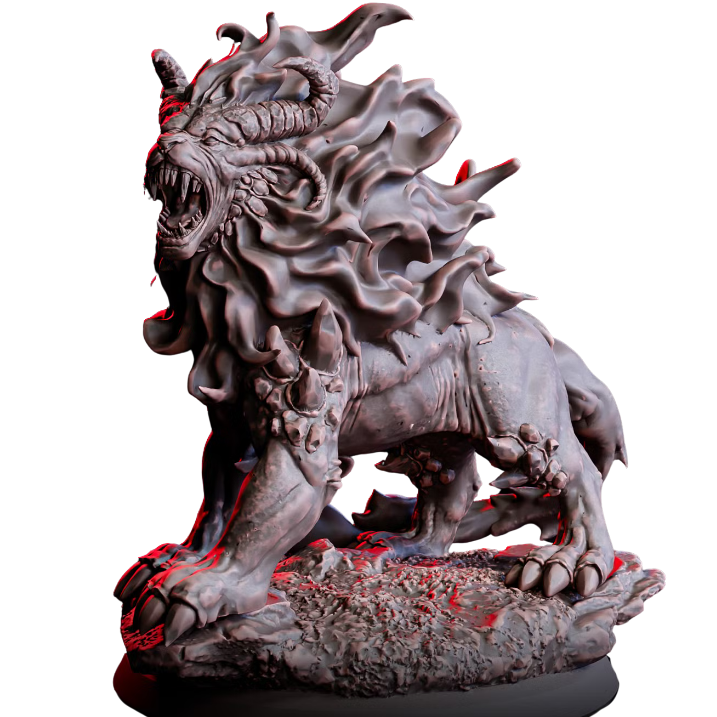 Lion Effigy – The Ashborn Behemoth - Image 2