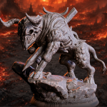 Asterion, Bull Effigy — The Gore-Bound Totem