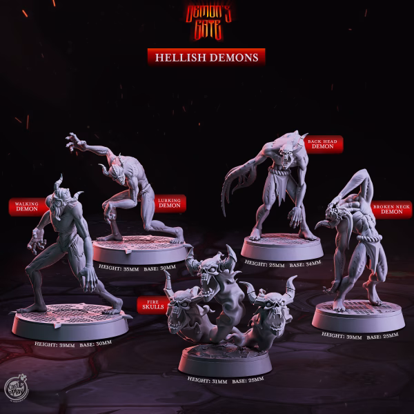 The Abyssal Brood – Hellish Demons Set