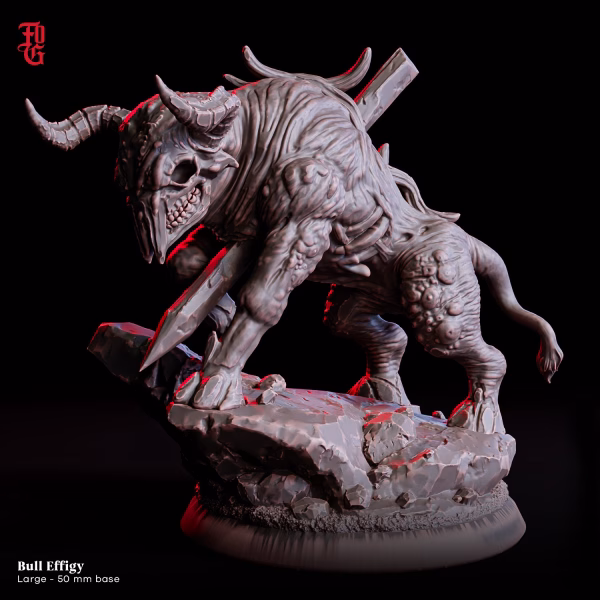 Asterion, Bull Effigy – The Gore-Bound Totem