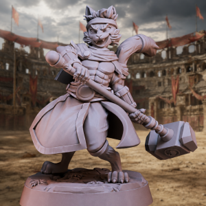 Torin, Sunder-Paw Pugilist – The Iron Ring Striker