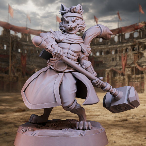 Torin, Sunder-Paw Pugilist – The Iron Ring Striker