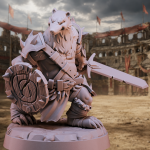 Ursok, Pit-Born Champion – The Ironfang Gladiator