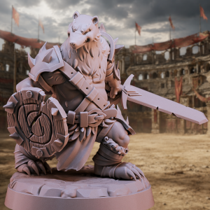 Ursok, Pit-Born Champion – The Ironfang Gladiator