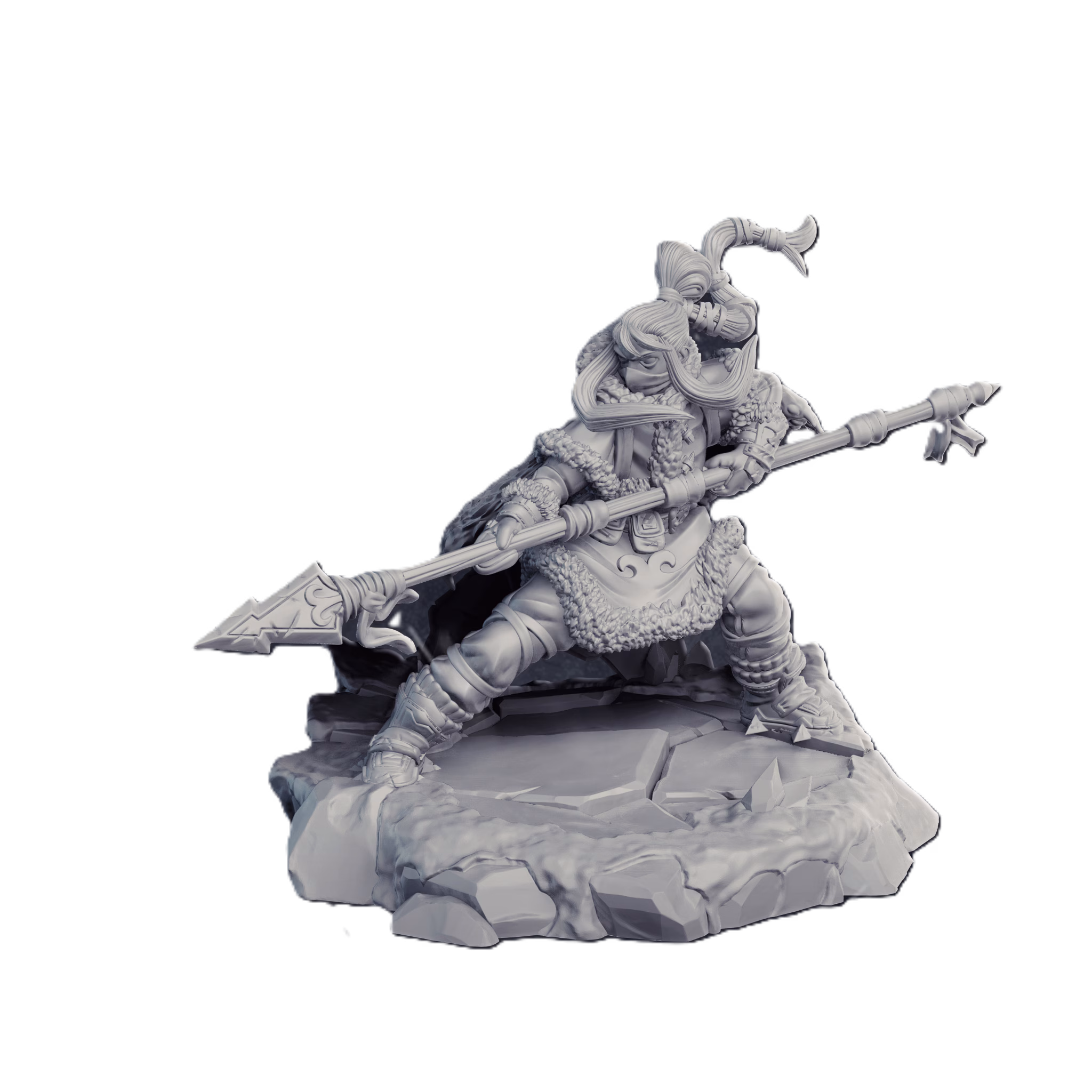 Kaelen the Frost-Bound, Tundra Scout – The Winter Spear - Image 3