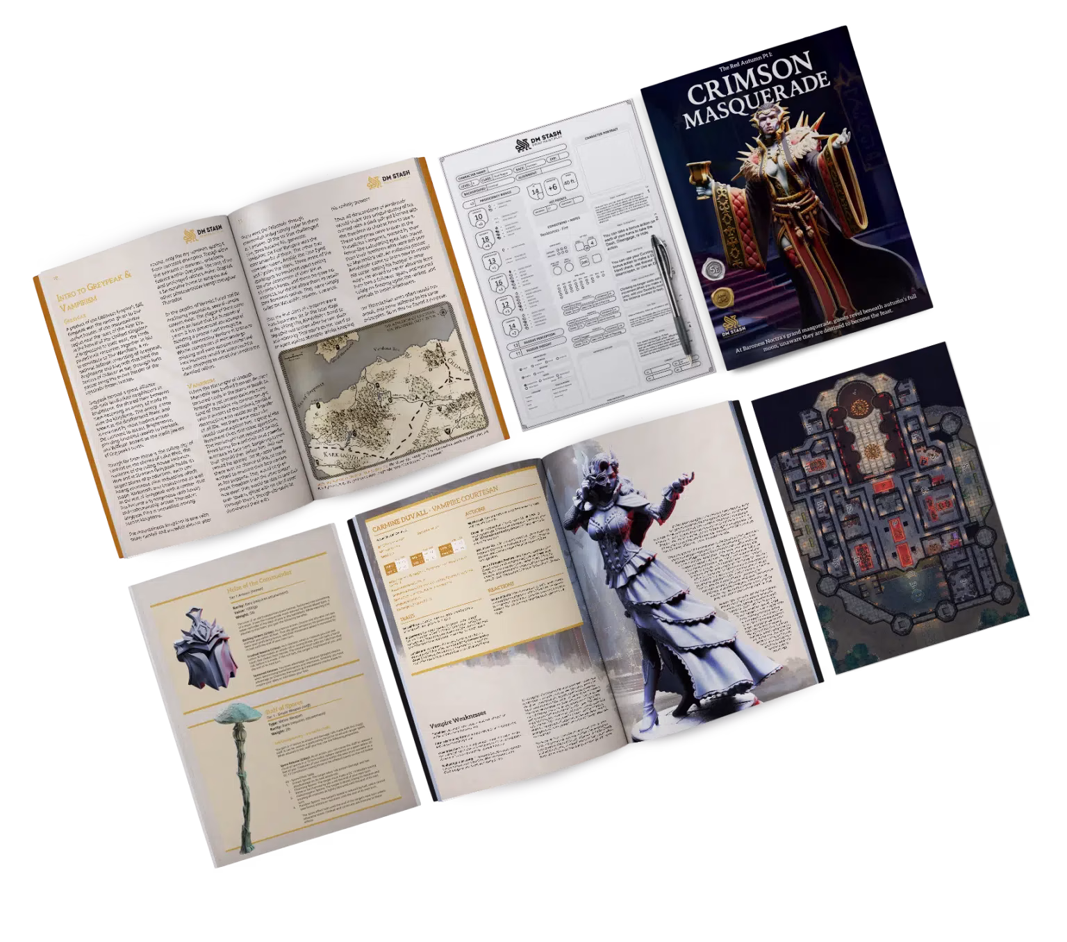 Crimson Masquerade – The Red Autumn Adventure Collection Encounter Edition - Image 4