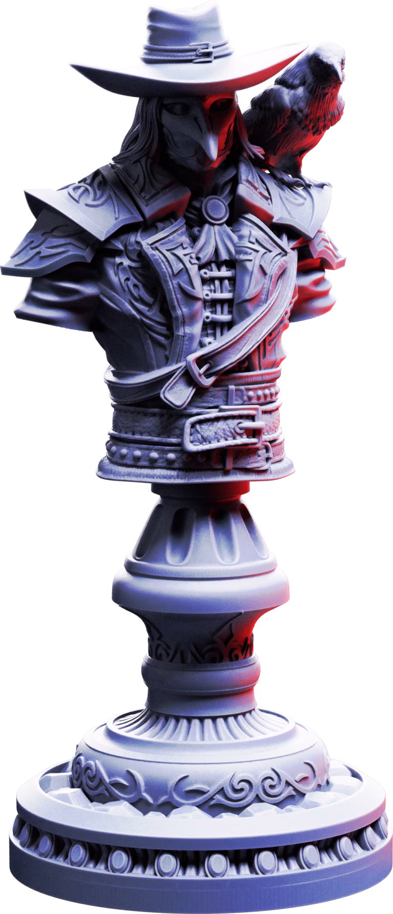 Arkham Ravenswood - Hunter of the Defiled Bust