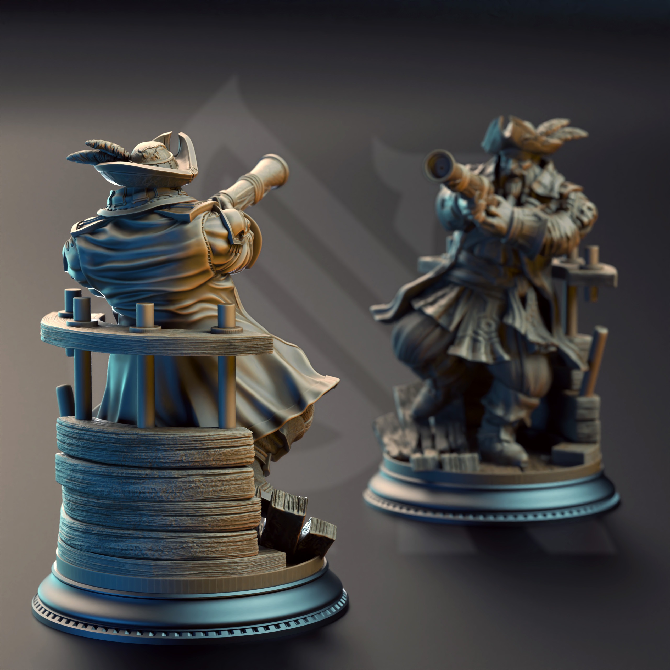 Baradin Blackbeard – Captain of the Gilded Seahorse - Image 3