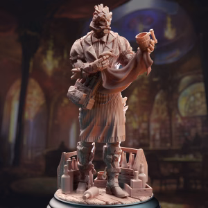 Brick – Warforged Bartender