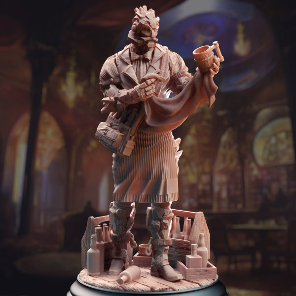 Brick – Warforged Bartender