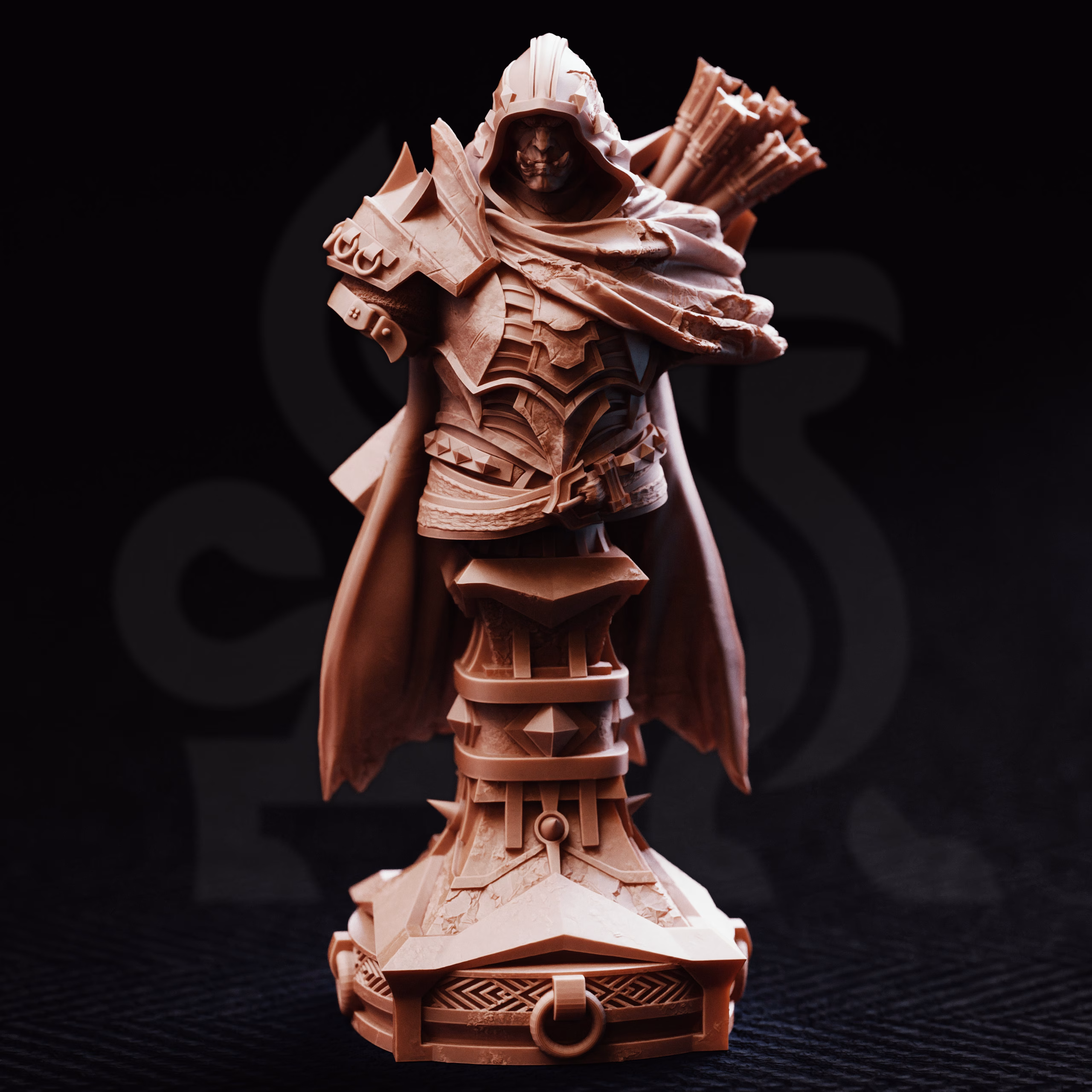 Brox - Orc Beastmaster Bust - Image 2