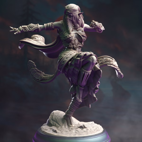 Cahira, Elven Sun Dancer – Radiant Martialist