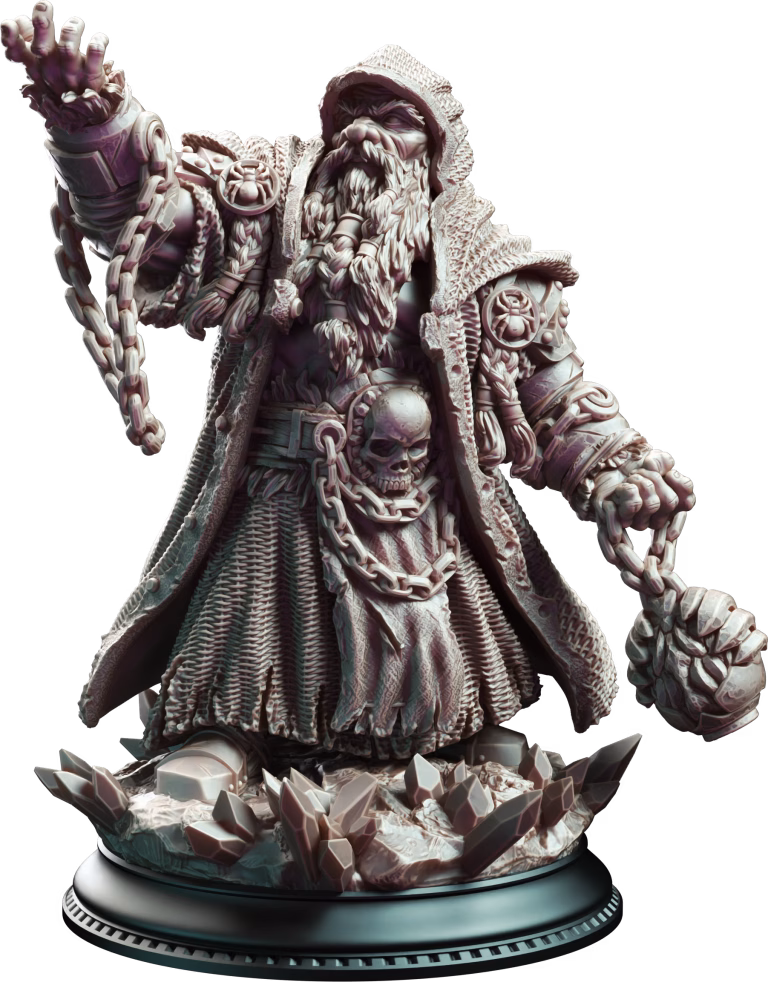 Dorgrid Darnane – Duergar Rune Sorcerer — Display Edition