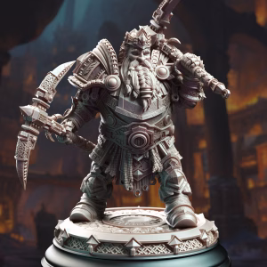 Gordrain Stonehand – Dwarven General